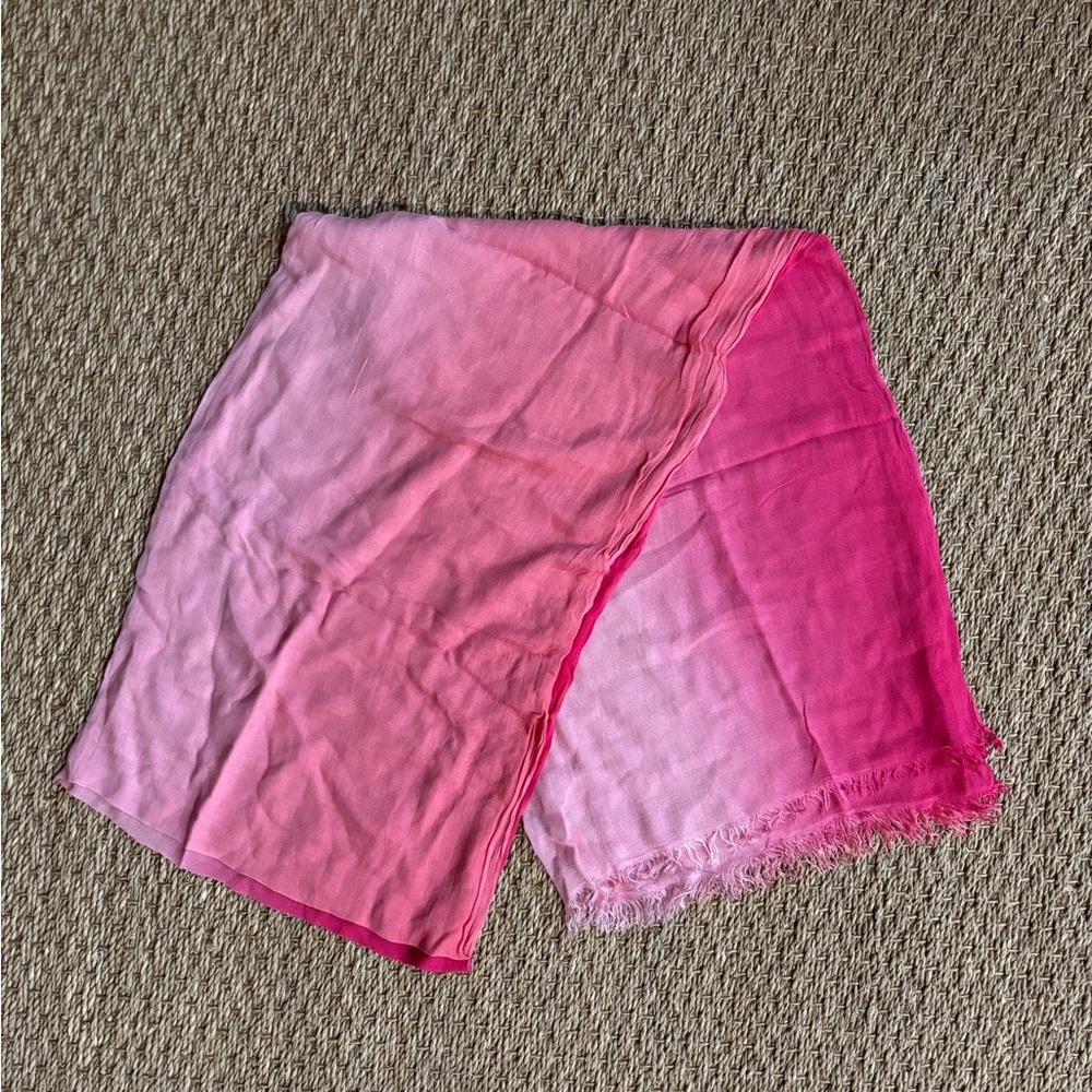Pink Scarf/Wrap - Picture 5 of 5
